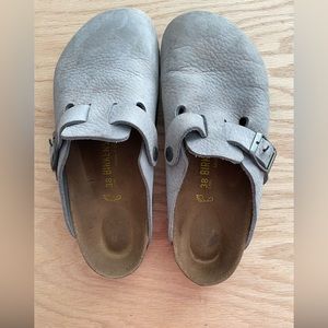 Birkenstock Boston Nubuck Leather